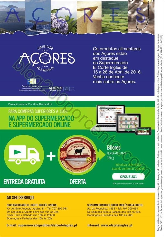 Antevisão Folheto EL CORTE INGLÉS de 15 a 28 abr