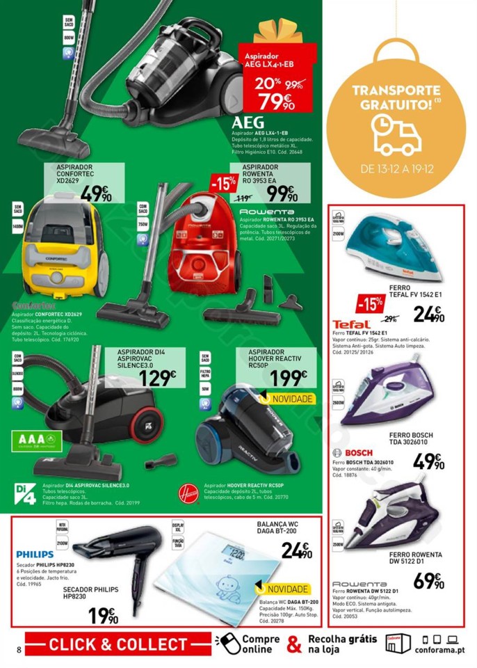 Antevisão Folheto CONFORAMA Natal Promoções e 1