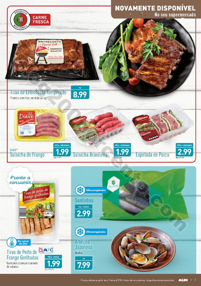 Antevisão Folheto ALDI Promoções a partir de 4 