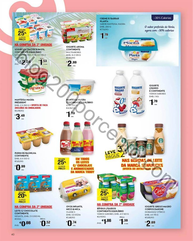 Antevisão Folheto CONTINENTE Verão promoções d