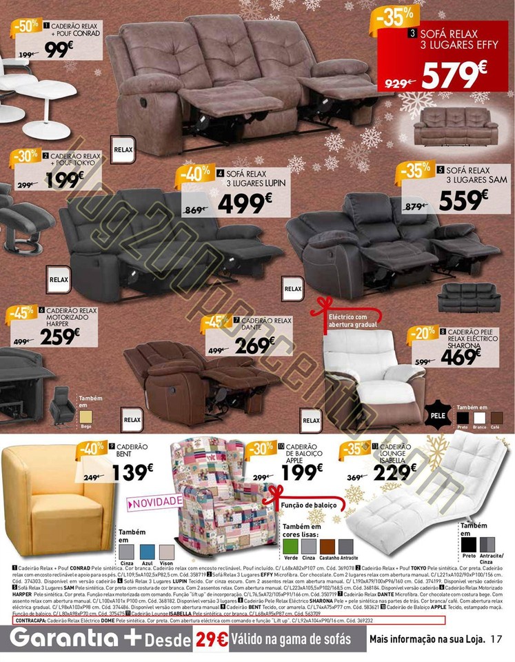Novo Folheto CONFORAMA Natal de 17 a 31 dezembro p