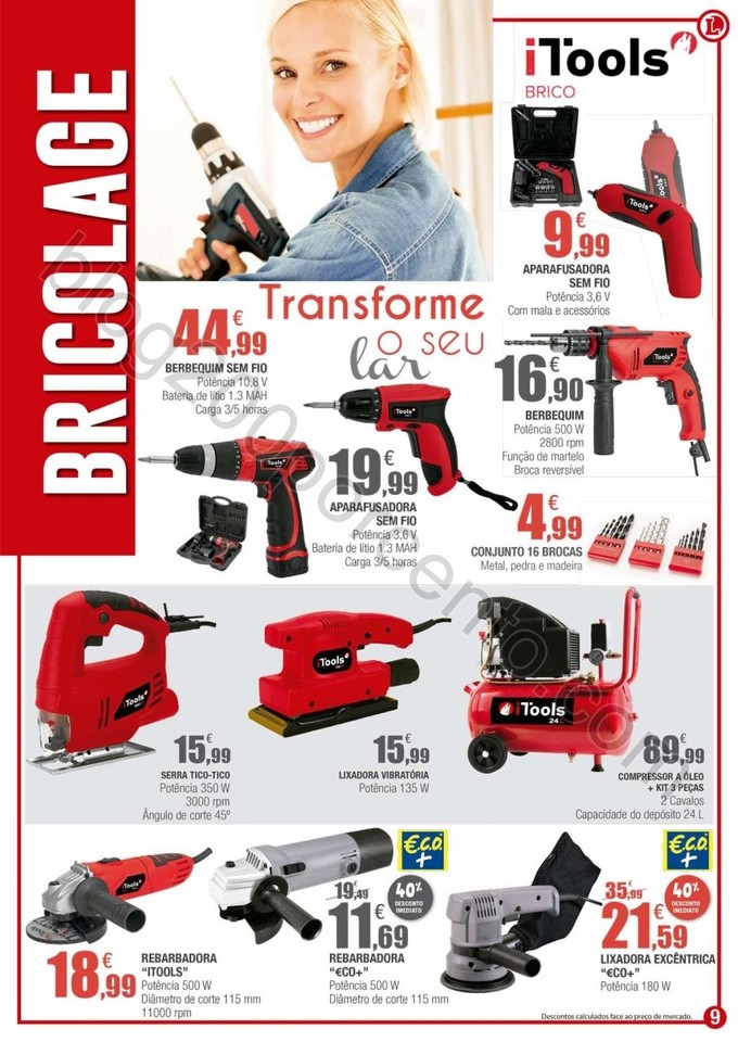 Antevisão Folheto E-LECLERC Brico Jardim promoç