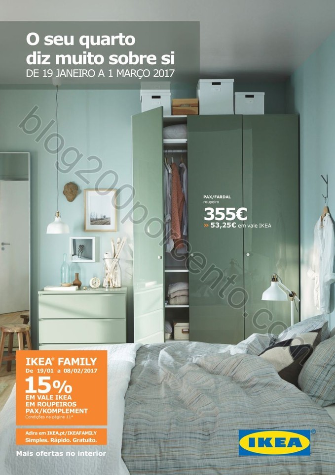 Antevisão Folheto IKEA Quartos promoções de 19 