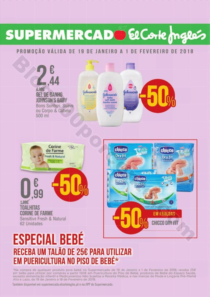 Antevisão Folheto EL CORTE INGLÉS Promoções de