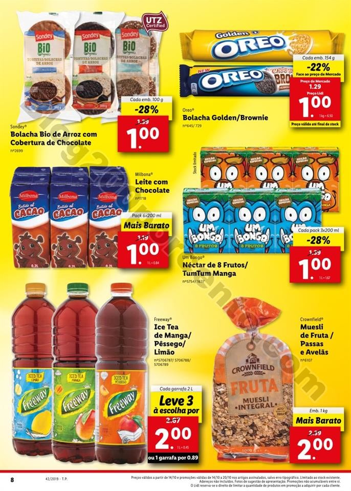 Antevisão Folheto LIDL Promoções de 14 a 20 out