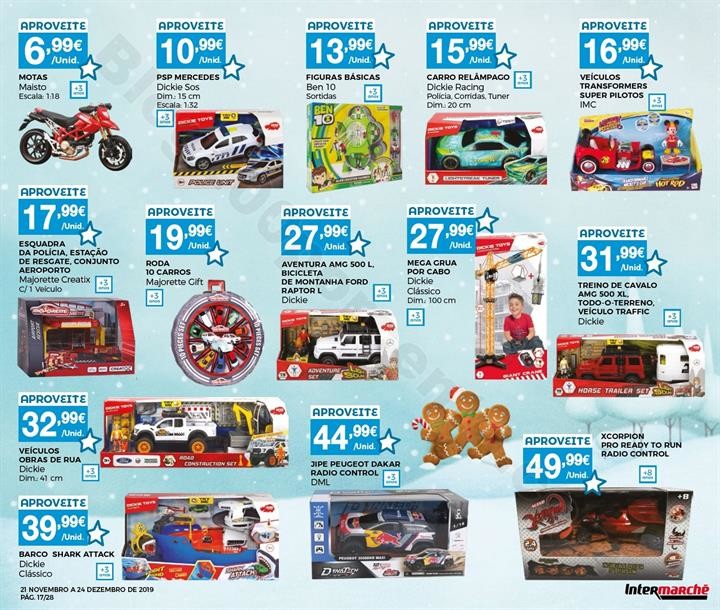 Antevisão Folheto INTERMARCHÉ Brinquedos Natal P
