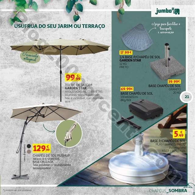 Antevisão Folheto JUMBO Especial Jardim Promoçõ
