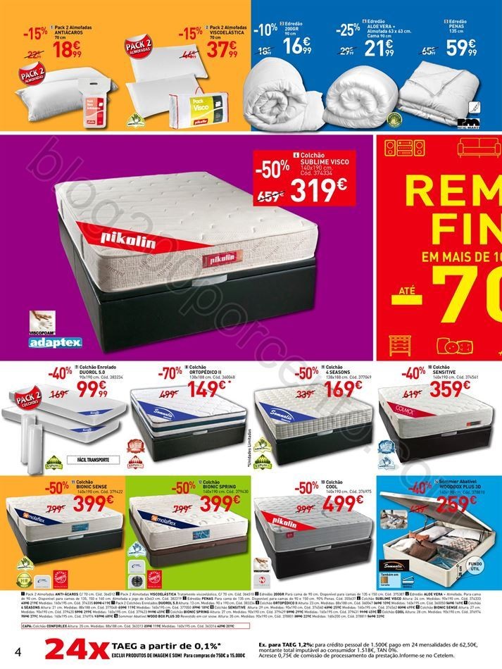 Novo Folheto CONFORAMA Remate Saldos de 19 janeir