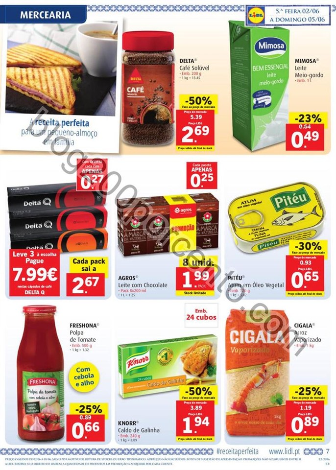 Antevisão Folheto LIDL promoções semana de 2 a 