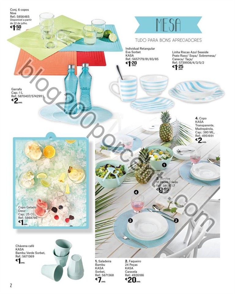 Antevisão Folheto CONTINENTE Kasa verão de 19 ju