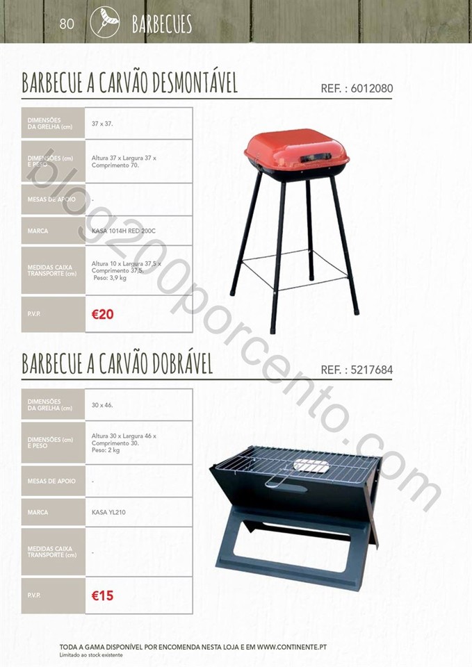 Novo Folheto CONTINENTE Ar Livre até 15 agosto p8