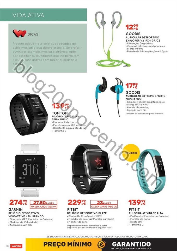 Antevisão Folheto WORTEN Mobilidade de 14 julho a