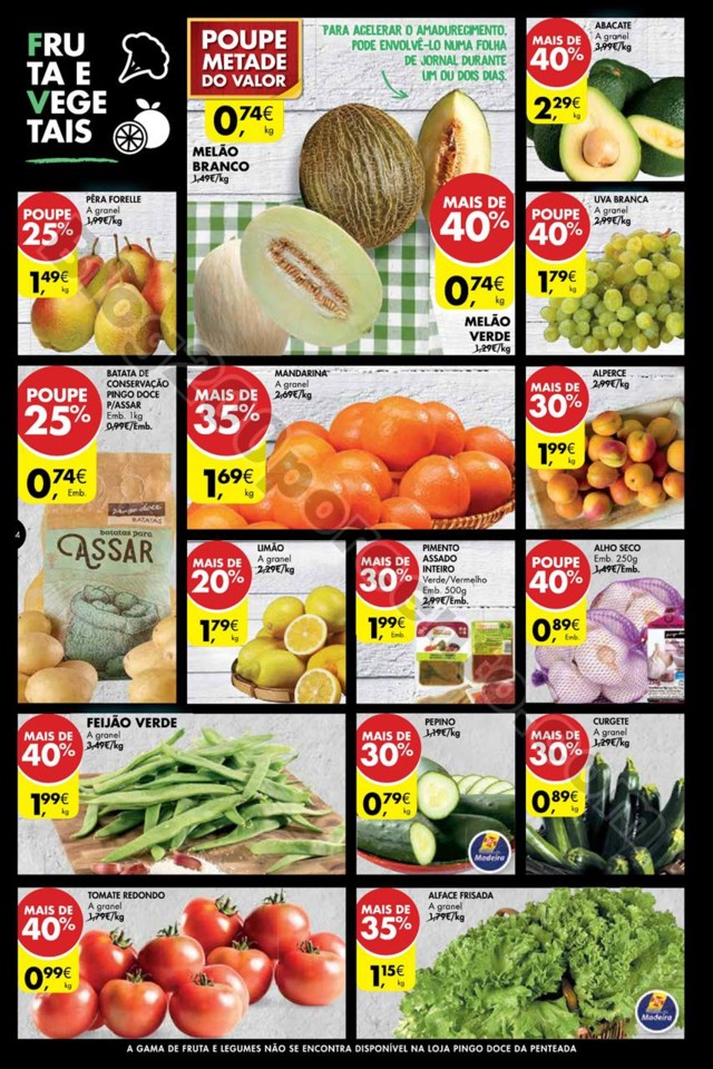 Antevisão Folheto PINGO DOCE Madeira Promoções 
