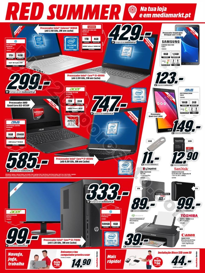 Antevisão Folheto MEDIA MARKT Promoções de 16 a
