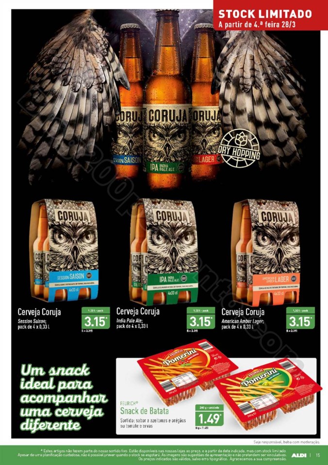 Antevisão Folheto ALDI Promoções a partir de 28