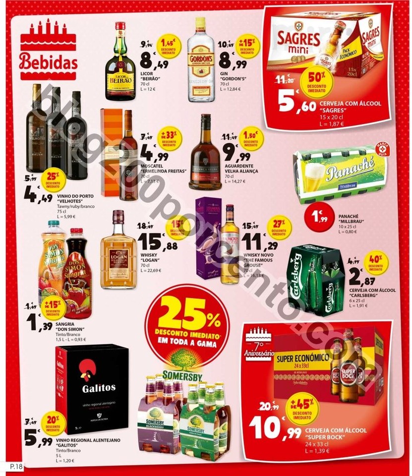 Antevisão Folheto E-LECLERC Aniversário Rana de 