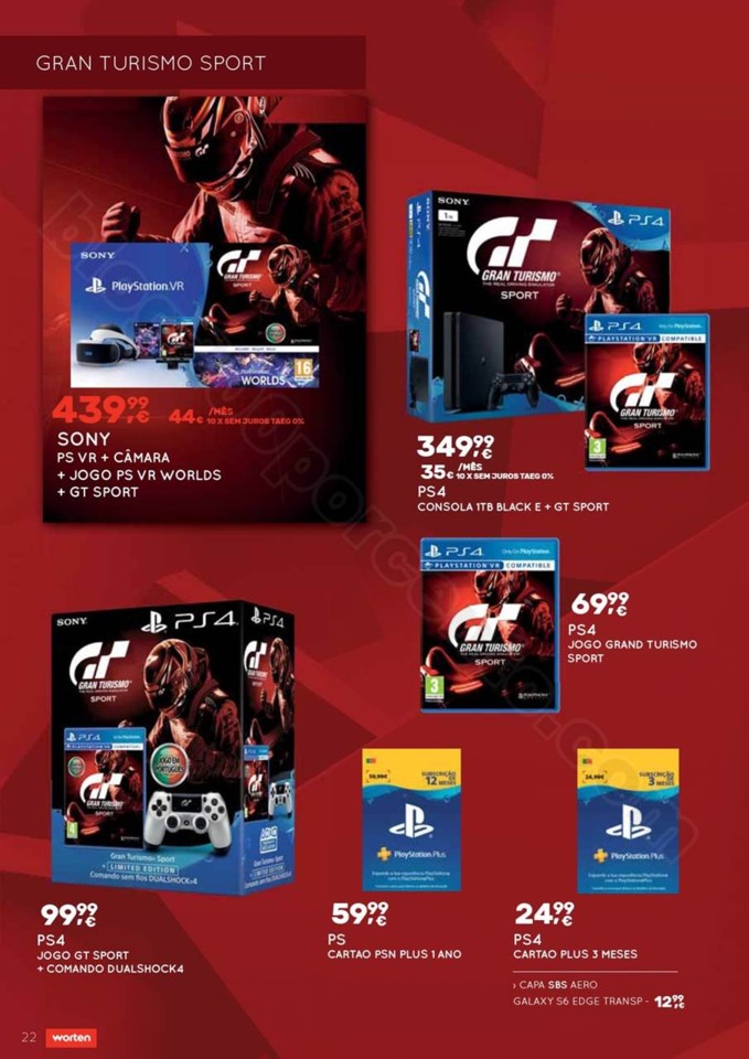 Novo Folheto WORTEN Gamer promoções até 22 nove