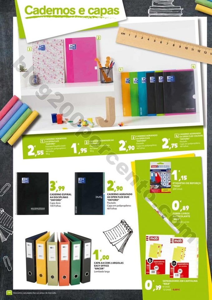 Antevisão Folheto E-LECLERC Regresso às aulas de