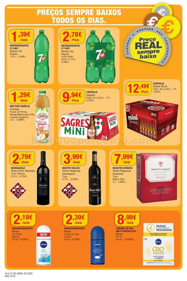 Antevisão Folheto INTERMARCHÉ Promoções de 16 