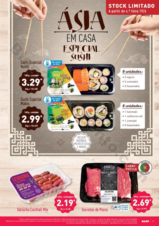 Antevisão Folheto ALDI Promoções a partir de 19