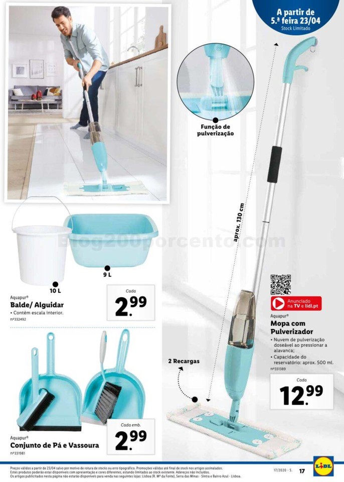 Antevisão Folheto LIDL Promoções de 20 a 26 abr