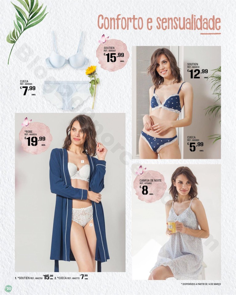 Antevisão Folheto CONTINENTE Moda Primavera promo