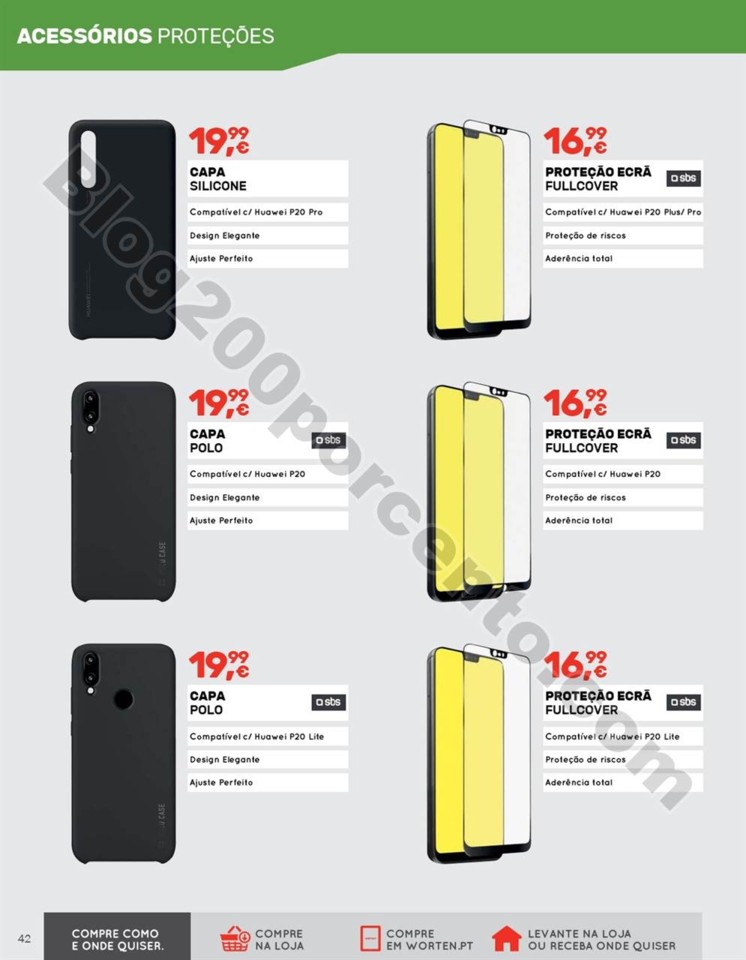 Antevisão Folheto WORTEN Mobile mundial promoçõ