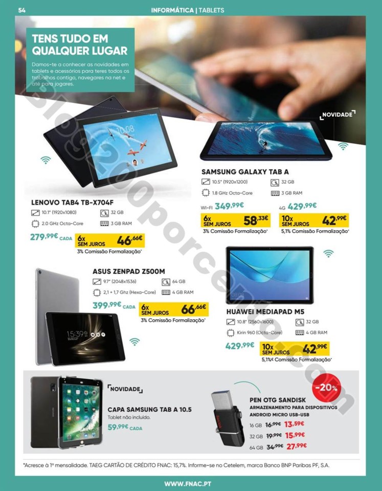 Antevisão Folheto FNAC Regresso às aulas promoç