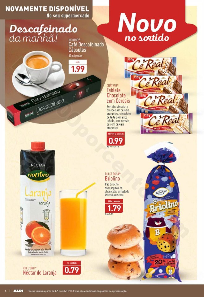 Antevisão Folheto ALDI Promoções a partir de 8 