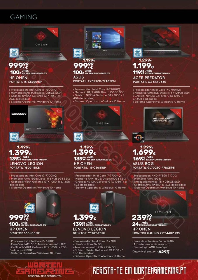 Antevisão Folheto WORTEN Tecnologia promoções d