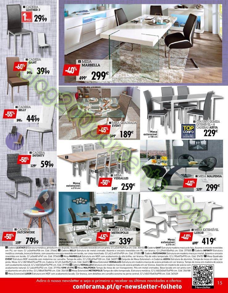 Antevisão Folheto CONFORAMA Promoções de 31 mar