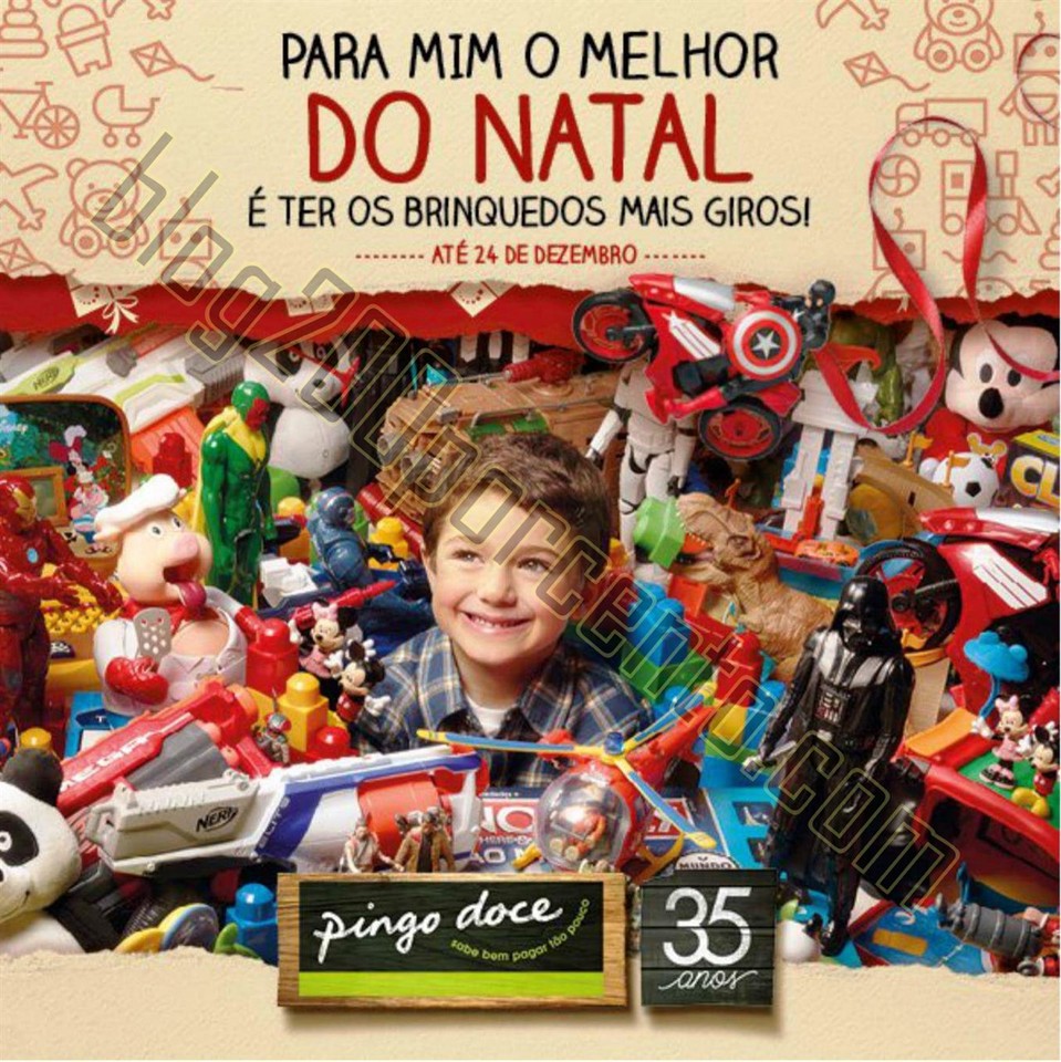 Antevisão Folheto PINGO DOCE Brinquedos Natal de 