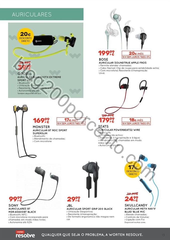 Antevisão Folheto WORTEN Mobilidade de 14 julho a
