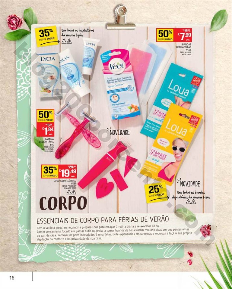 Antevisão Folheto CONTINENTE Extra verão promoç