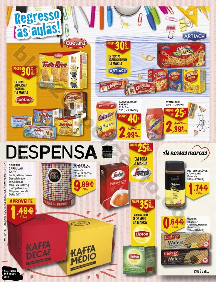 01 antevisão Folheto INTERMARCHÉ de 19 a 25 sete