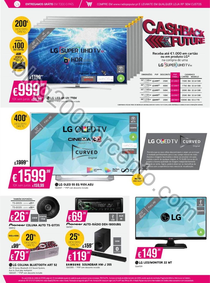 Novo Folheto RADIO POPULAR Promoções de 11 a 24 