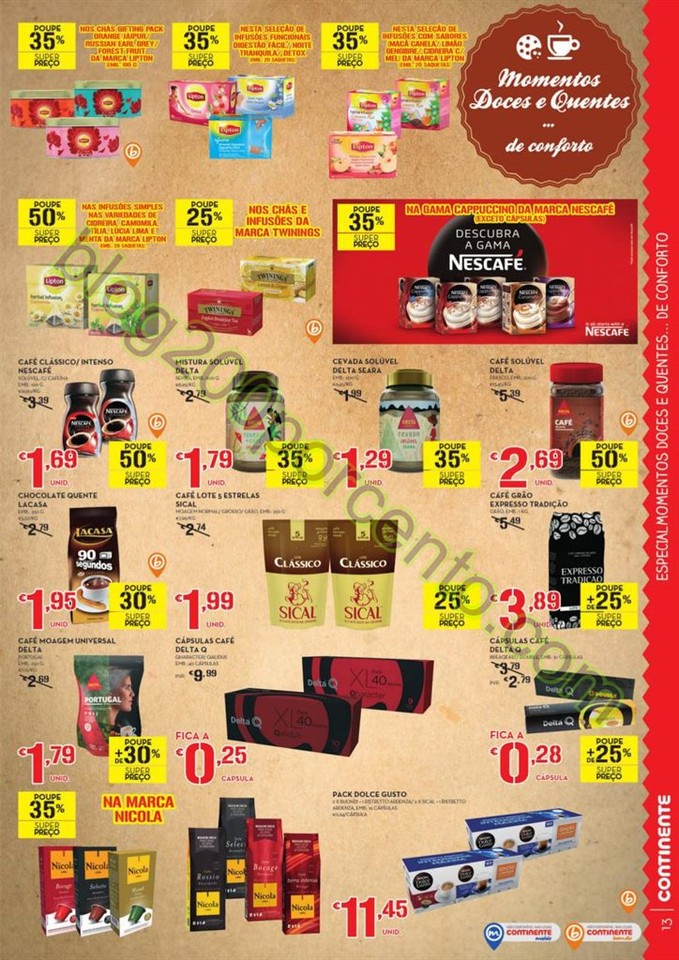 Antevisão Folheto CONTINENTE Promoções de 12 a 