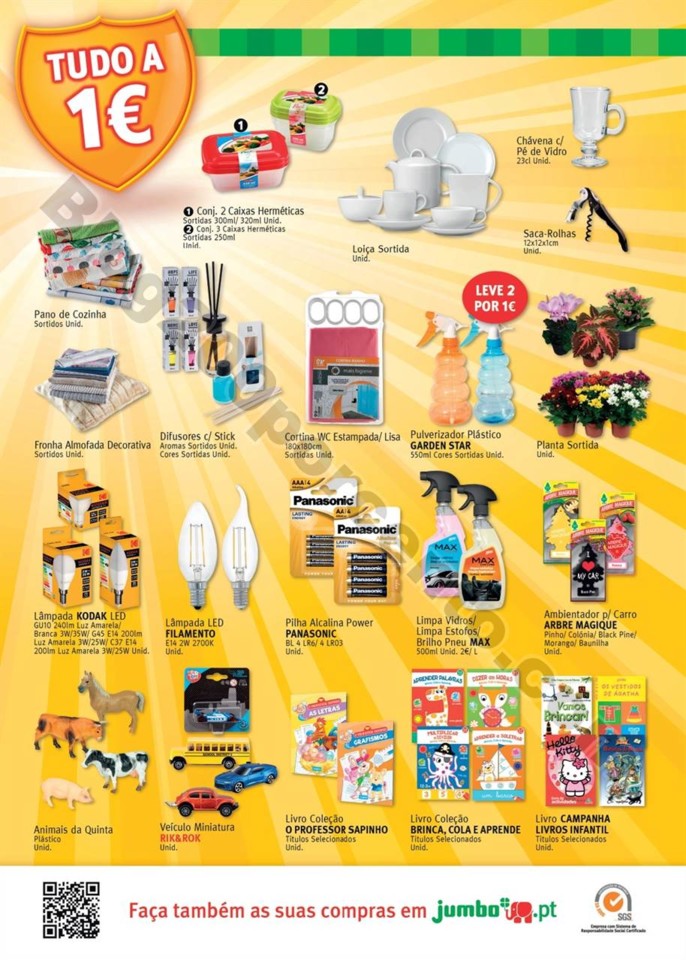 Antevisão Folheto JUMBO Regresso às aulas promo