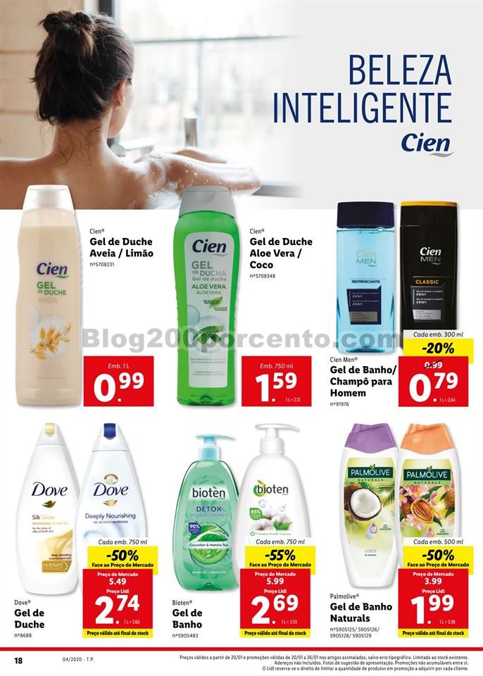 Antevisão Folheto LIDL Promoções de 20 a 26 jan