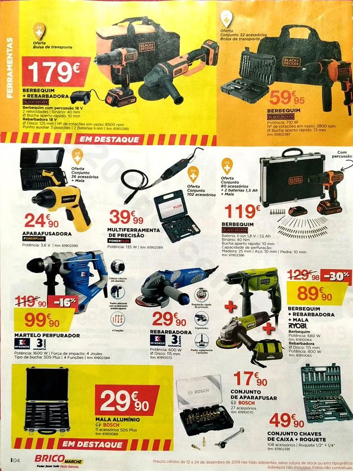 bricomarche natal promoções de 12 a 24 dezembro_