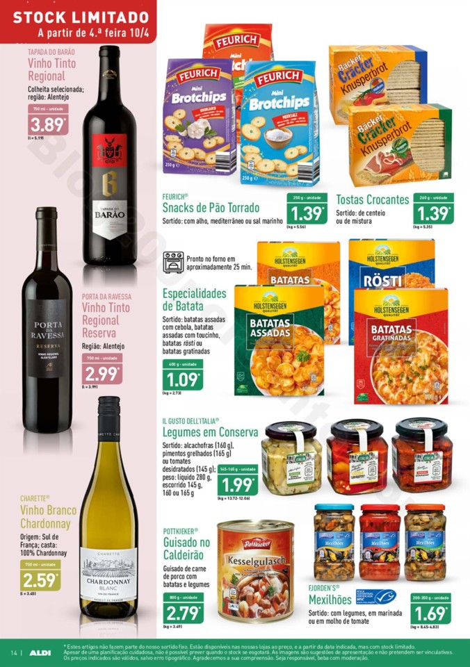 Antevisão Folheto ALDI Promoções a partir de 10