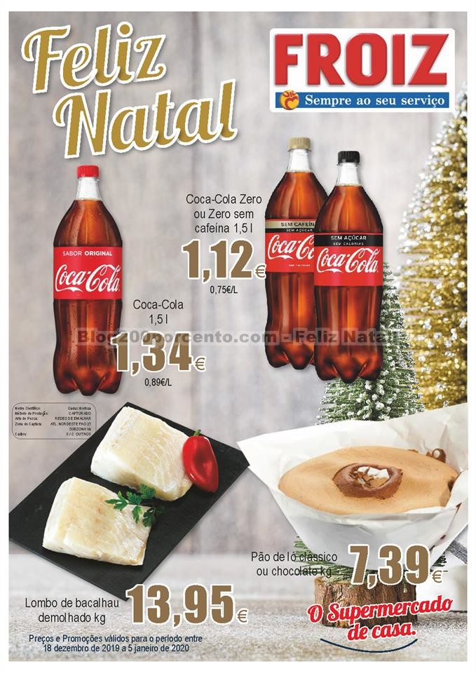 ANtevisão Folheto FROIZ Promoções de 18 dezembr