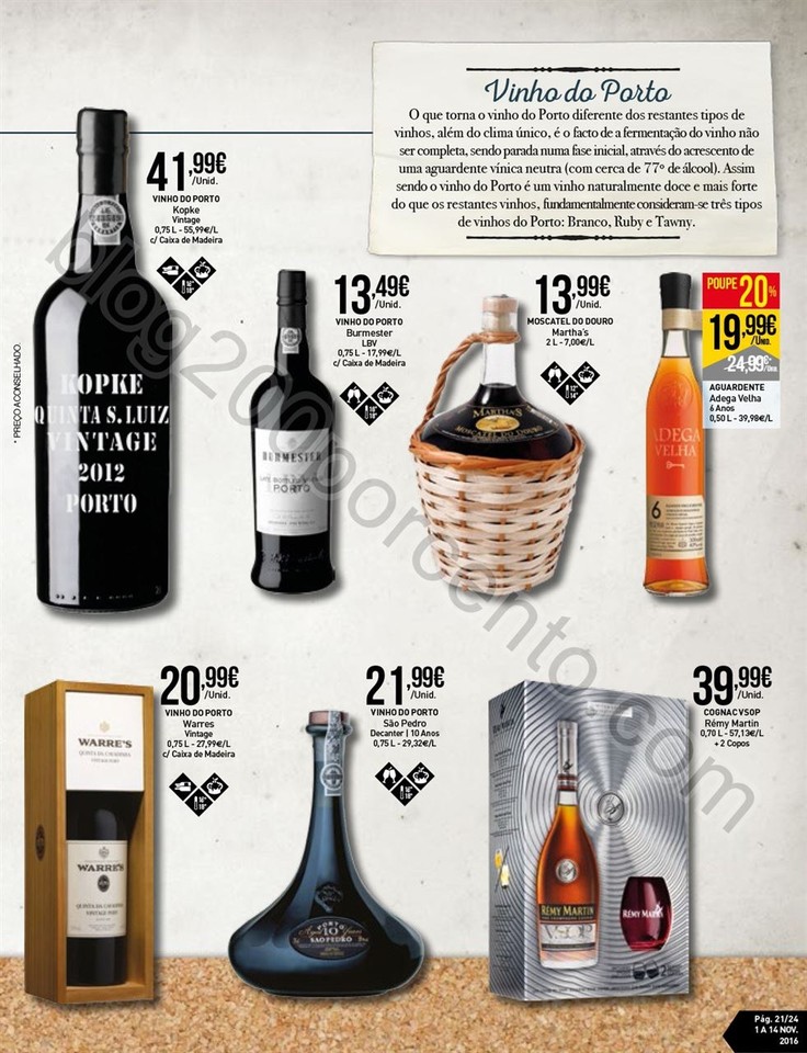 Antevisão Folheto INTERMARCHÉ Vinhos promoções