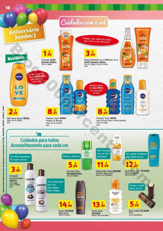 Antevisão Folheto JUMBO Aniversário promoções 