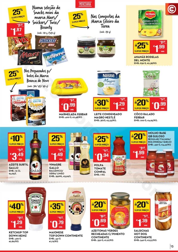 Antevisão Folheto CONTINENTE Açores promoções 