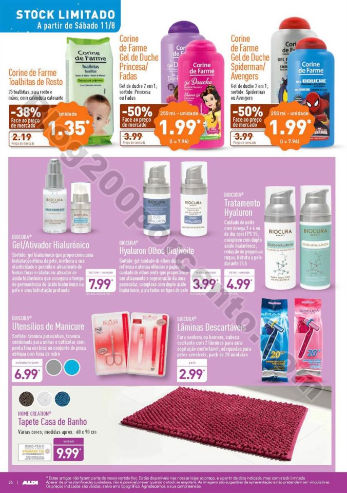 Antevisão Folheto ALDI Promoções a partir de 8 
