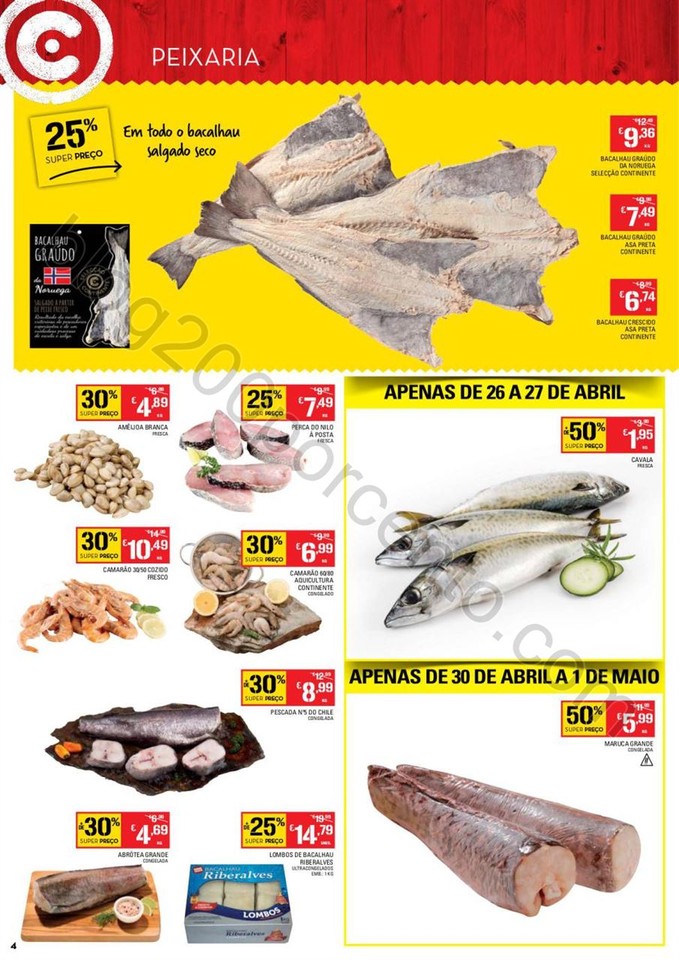 Antevisão Folheto CONTINENTE Promoçãozão promo