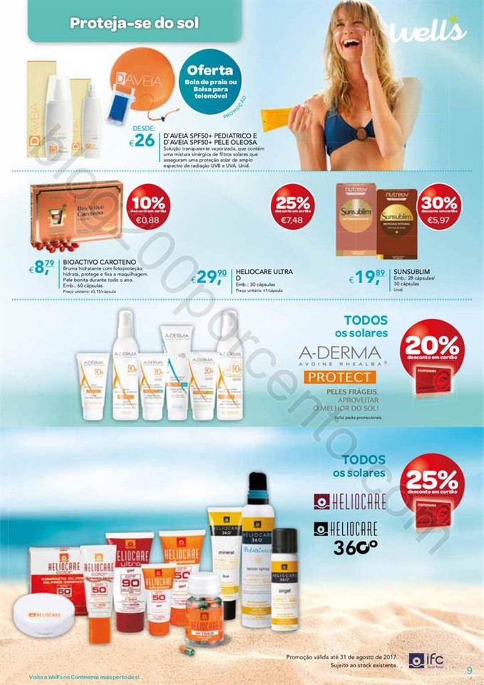Antevisão Folheto WELLS Verão e Praia de 20 junh