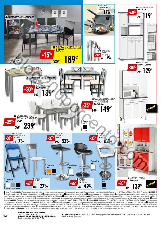 Antevisão Folheto CONFORAMA 14 dias loucos de 11 