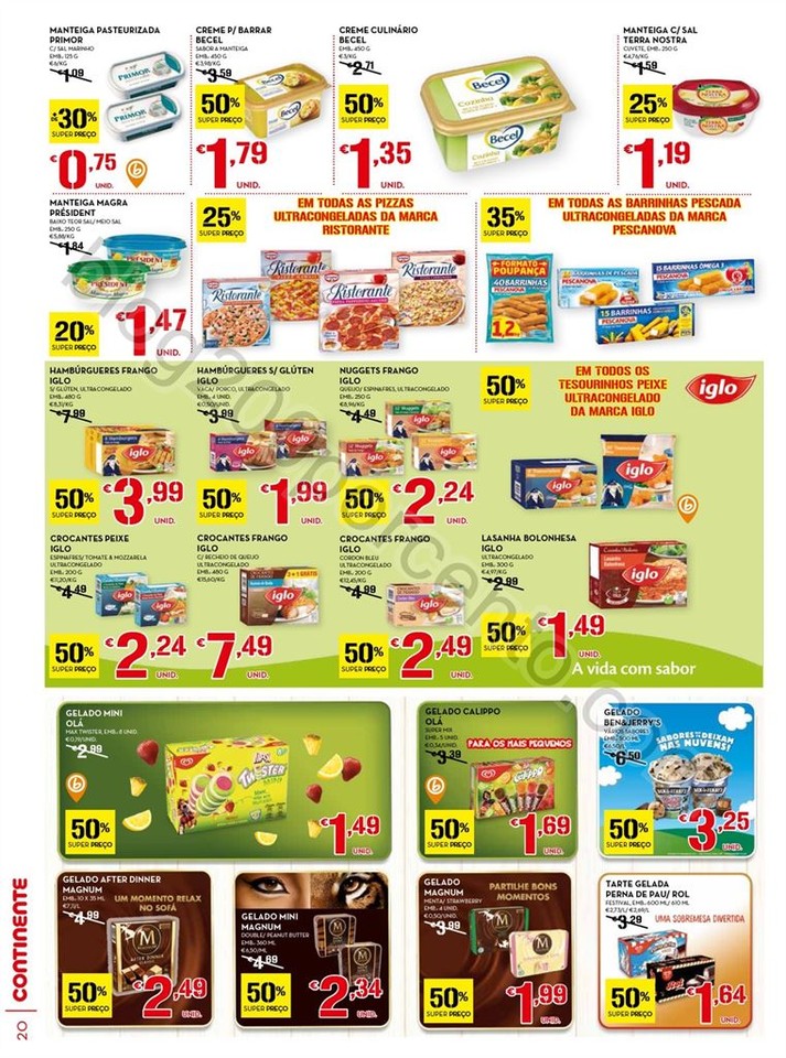 Antevisão Folheto CONTINENTE Promoções de 16 a 